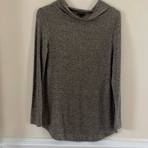Women’s black and gold long sleeve tunic.  Talbots    Size S.